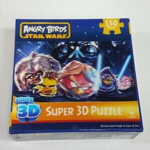 Angry Birds Star Wars 150 Piece Super 3D Puzzle by Cardinal NEW SEALED